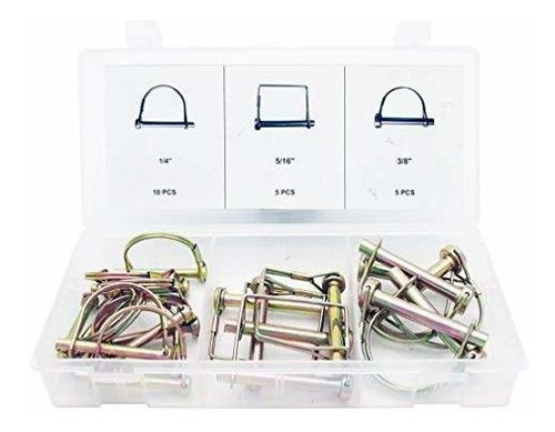 Cal Hawk Herramienta 20-pc Pin Seguridad Surtido