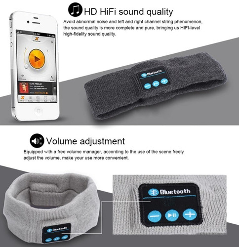 Imagen 3 de 6 de Cintillo Bluetooth Auriculares Inalámbricos Deportivos Flex