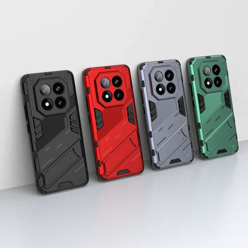 X Funda Protectora A Prueba De Golpes Armor For Xiaomi Redmi Note 14 Pro Plus, Soporte Magnético, Funda Con Soporte For