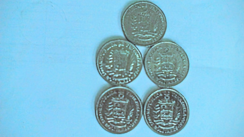  Coleccion De Monedas De 2 Bolivares Fuera De Circulacion 