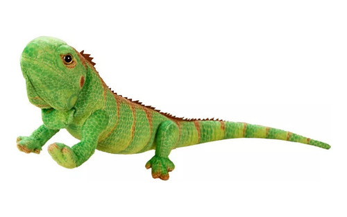 Muñeca Iguana Lagarto Realista, Bonitos Juguetes De Peluche