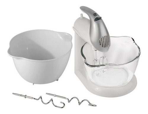 Imagen 3 de 3 de Batidora de pie Black+Decker MX900 blanca y gris 60 Hz 220 V