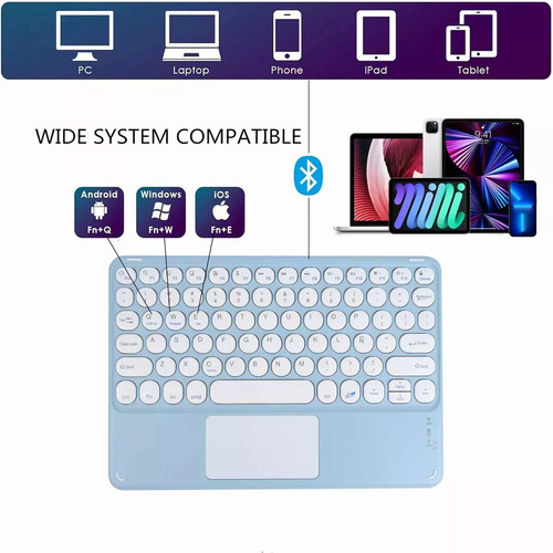 Funda +teclado Táctil +lapiz P/ S6 Lite 10.4'' 2024 P620 Ñ