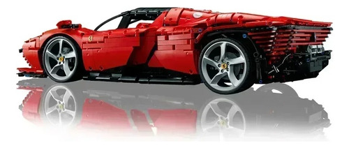 Bloco De Montar Ferrari Daytona Sp3 3778 Peças Lepin