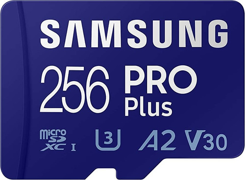 Memoria Microsdxc 256gb Samsung  160mb/s Uhs-i U3 A2 V30