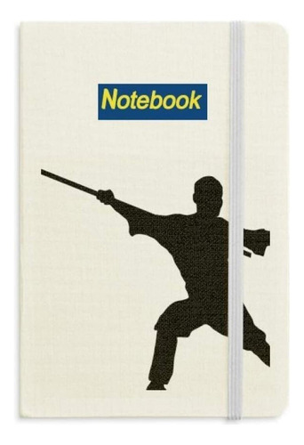 Kung Fu - Cuaderno De Estilo Marcial Chino Con Diseño