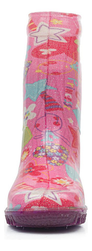 Botas De Lluvia Kohana Fucsia Para Niña Los Gomosos