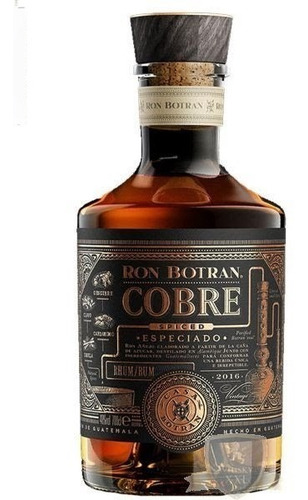 Ron Botran Cobre Con Estuche Goldbottle