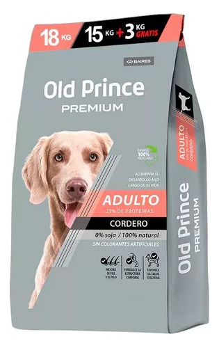 Old Prince Premium Adulto Cordero X 18kg
