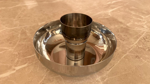 Âmbula Cibório 2 Espéciecromado 300 Partícula E Cálice Inox