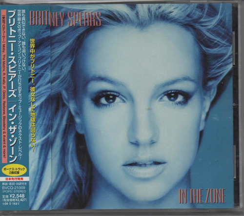 Britney Spears - In The Zone - Cd Album Japones