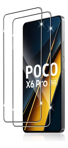 2 Pcs] For Xiaomi Poco X6 Pro 5g Cristal Templado Mica