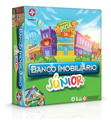 Jogo Banco Imobiliário Júnior Estrela