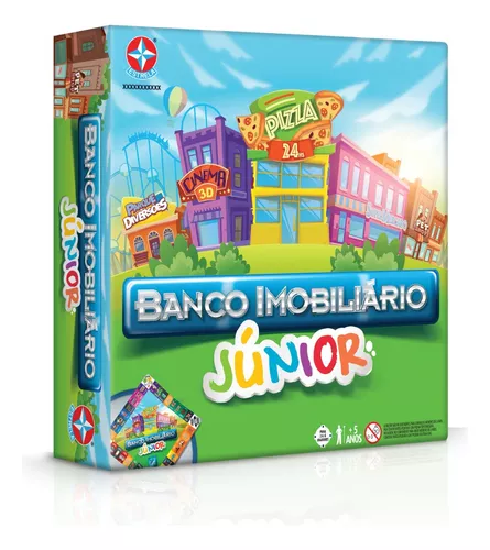 Super Banco Imobiliário Jogo Tabuleiro - Estrela