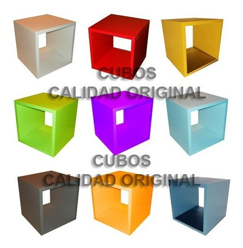 Cubos 30x30x30  Alta Calidad Artesanal Sin Costuras Oferta!!