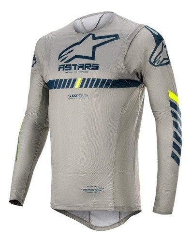 Polera Alpinestars Supertech 2020 (gris Claro)