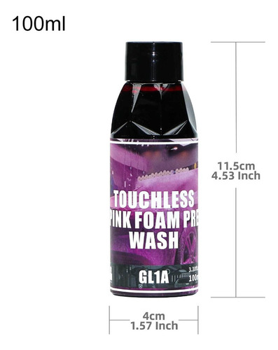 Jabón Rosa Para Lavado De Autos Jabón En Espuma Para Autos J