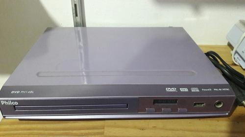 Dvd Philco Roxo Novo Com Entrada Usb E Para Microfone