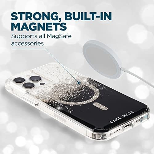 Imagen 3 de 8 de Funda Case-mate Para iPhone 14 Pro Max Mag Onyx