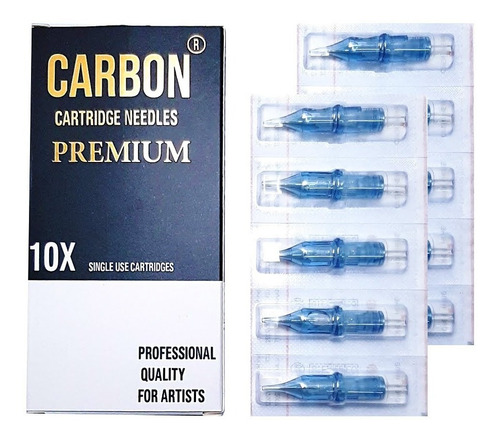 Cartuchos Carbon 5m Premium Tatuar X10u Tattoo