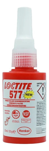 Loctite 577 Traba Perno Y Tubo Amarillo 50ml 295.0 In./lb