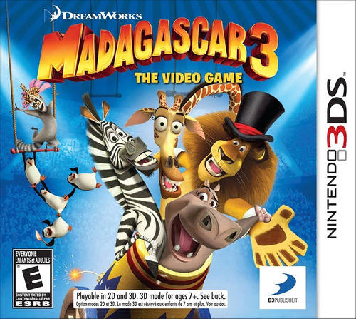 Madagascar 3 - Nintendo 3ds