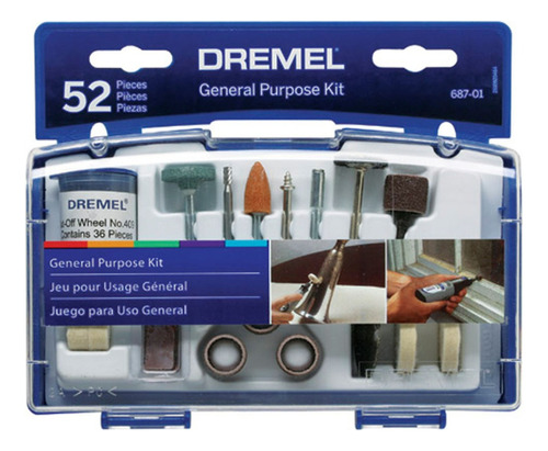 Kit Multiuso Dremel 687 - 52 Accesorios