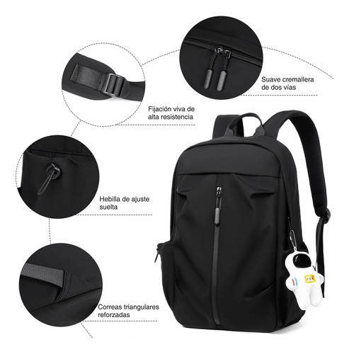Mochilas Escolares Juveniles Hombre Para Computadora Portátil De Viaje Al Aire Libre Moda Casual Adecuada Para Deportes,negocios,gimnasio,tanto