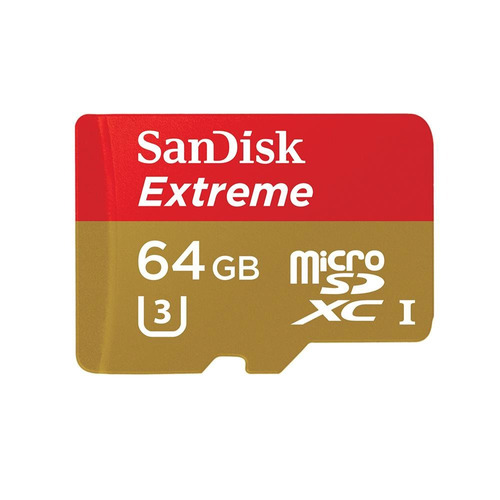 Memoria Micro Sd Sandisk Extreme 64gb 90mb/s 4k Ideal Gopro