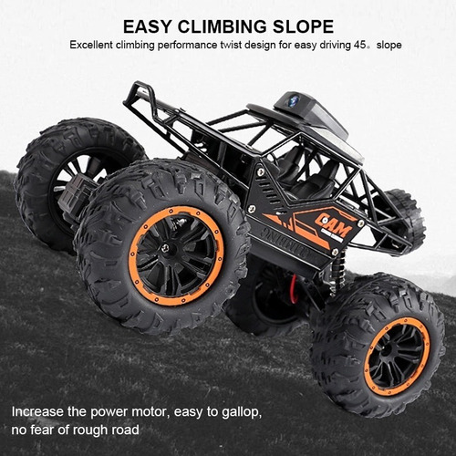 Carro Rc Control Remoto 4x4 Con Camara Wifi Recargable Usb