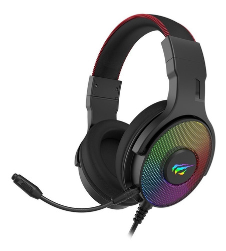 Audifonos Gamer Gamenote H2028u Rgb Pc Negro