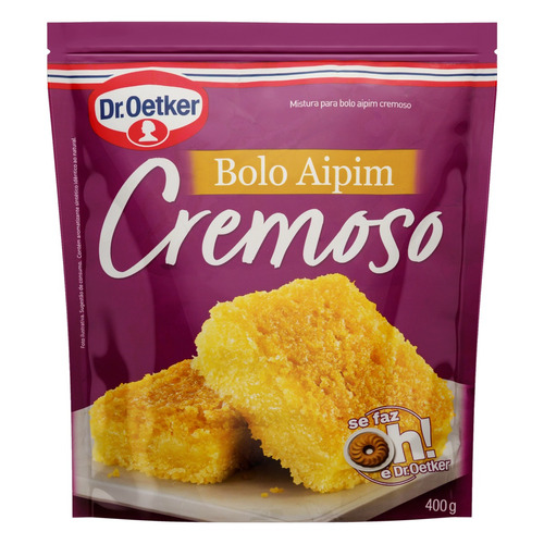 Mistura para Bolo Cremoso Aipim Dr. Oetker Sachê 400g