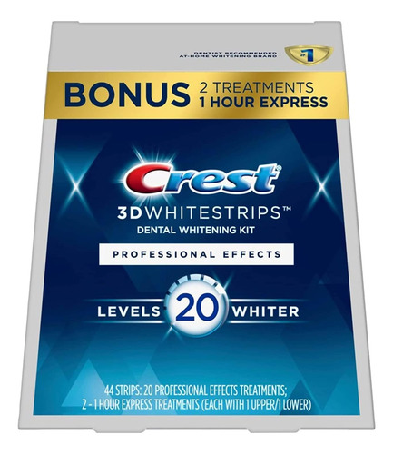 Crest 3d White Whitestrips Professional Effects X 44 Tiras