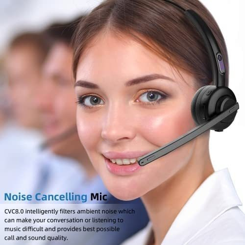 Iosucket Audífono Inalámbrico Bluetooth Con Micrófono, Auri