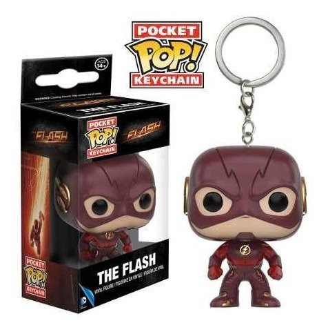 Flash Llavero Funko Pop  Dc Comics Flash Metahumano Serie