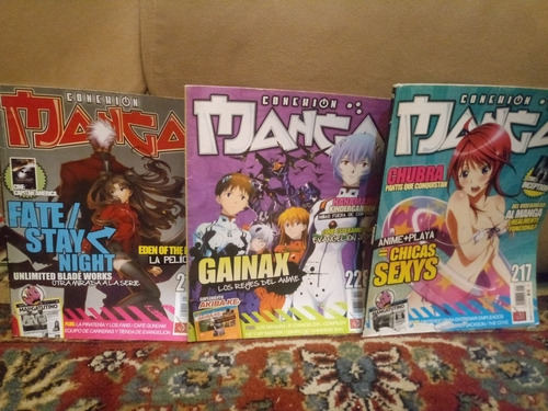 Revistas Conexion Manga.
