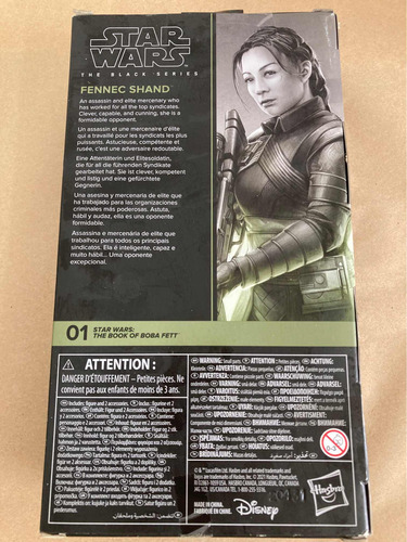Fennec Shand Black Series Star Wars Book Of Boba Fett Hasbro