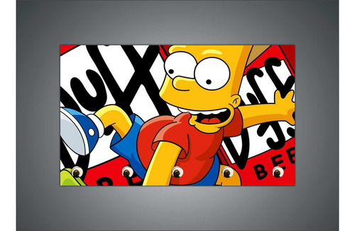 Porta Chaves Desenho Simpsons Bart Simpson