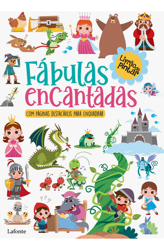 Fábulas Encantadas, De Laf., Vol. 1. Editorial Lafonte, Capa Brochura, Edição 1 Em Português