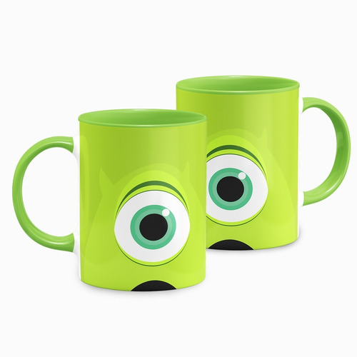 Caneca Mike Wazowski Monstros S.a Minimalista