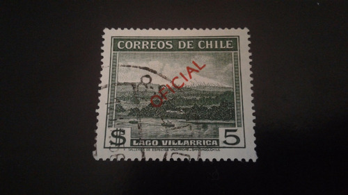 Chile Sobre Carga Oficial 1954 (lrbcop101)