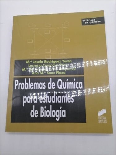 Problemas De Química Para Estudiantes De Biología Rodríguez