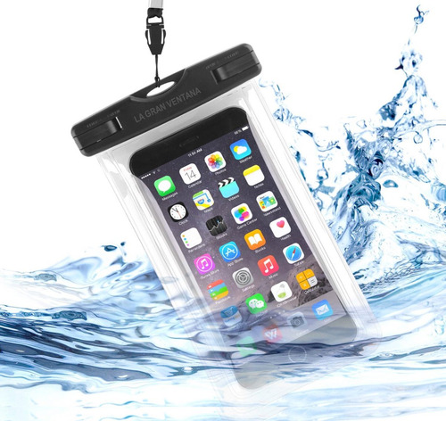 Funda Acuatica Bolsa Para Smartphone Samsung LG Huawei Sony