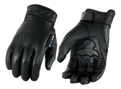 Milwaukee Leather Mg7502 Cuero Negro Para Hombre Cool-tec Co