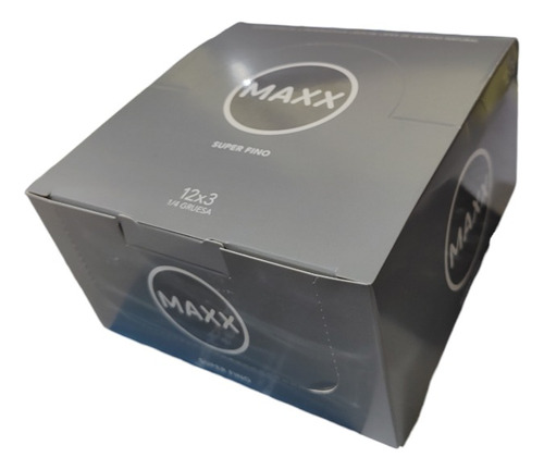 Preservativos Maxx Super Fino 12 Cajitas De 3 Unid C/u!!