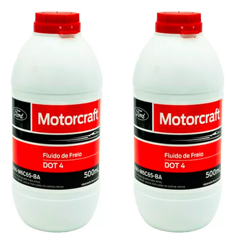 Fluido Freio Dot4 Motorcraft Fiesta Ecosport Ka Fusion 500ml