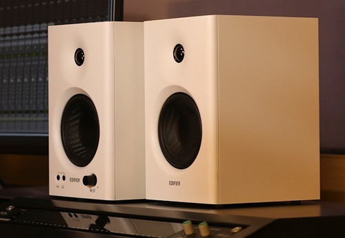 Caixa De Som Edifier Mr4 Monitor De Áudio 42w Cor Branco