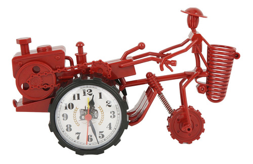 Reloj Que Funciona Con Pilas, Forma De Tractor De Escritorio