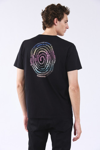 Remera Logo Mundo M/c Bensimon