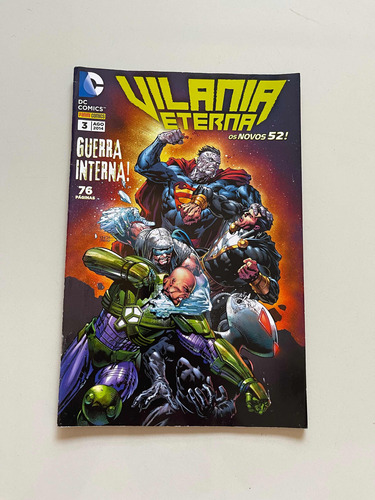 Hq Vilania Eterna: Os Novos 52 - Volume 3 - Guerra Interna